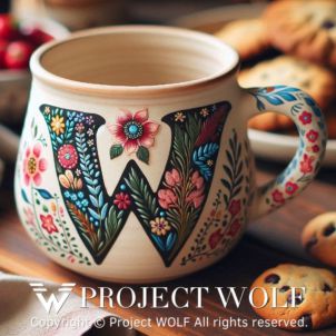 Project Wolf 머그컵