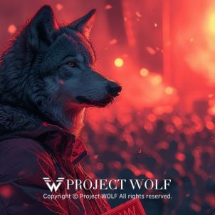 Project Wolf 공연장의 열기