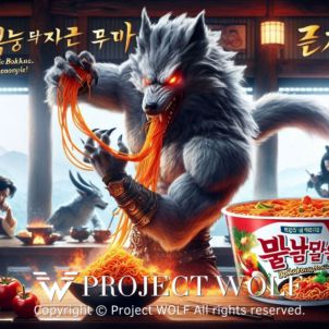 Project Wolf 광고를 찍다.