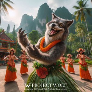 Project wolf 하와이 훌라춤~!