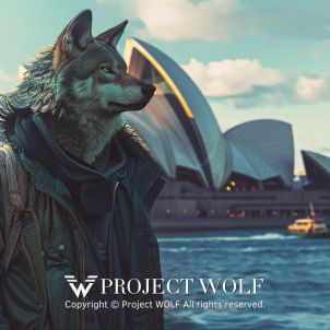 PROJECT WOLF!! The Wolf's Journey to the Sydney!!