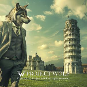 PROJECT WOLF!! The Wolf's Journey to Tower of Pisa!!
